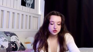 Small tits but hot big booty ass petite teen cam show