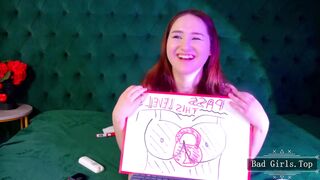 Very big natural boobs redhead teen fetish show