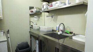 Russian Teen Nurse Loves Big Cocks at Work