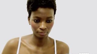 South African Babe With Black Beauty