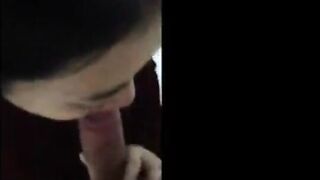 Asian Amateur BJ & Rimjob Cum on Face