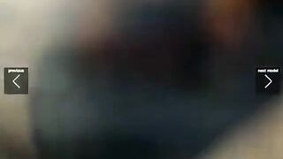 Close-up Fingering of a PAWG on Webcam