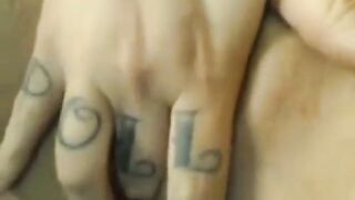 Close-up Fingering of a PAWG on Webcam