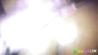 Her First BBC Experience - Amateur Interracial Blowjob