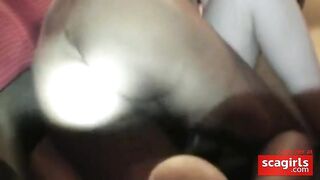 Redhead Mom Takes BBC as Hubby Records