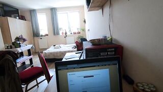 Surprise Blowjob Under the Table - Amateur Office Adventure