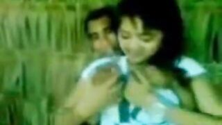 Indonesian Babe Gets Groped by a Group of Men