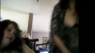 Mom and 'Step-Daughter' Webcam Masturbation Session