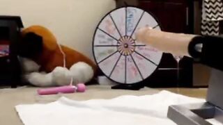 Blonde Coed Sloppy Deepthroats Dildo on Webcam
