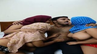 Man Fucking 3 Muslim Woman