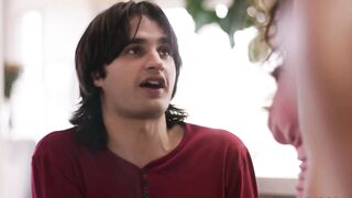 I lost my petite girlfriend in a bet and now hes fucking her