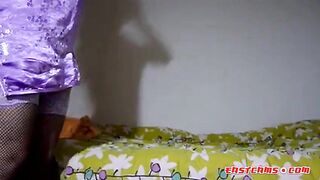 Hot Asian MILF Enjoys Her White Lover's Passion