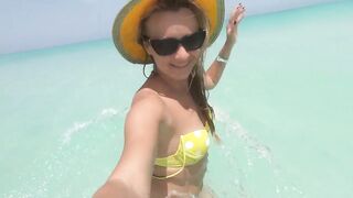 Swimming Naked in Cuba's Atlantic Ocean Waters