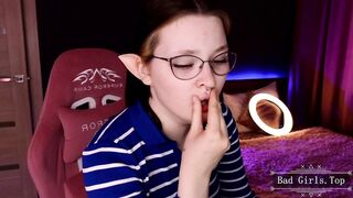 Slim petite big ass and tits stocking anime cosplay teen