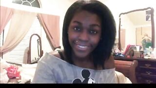Thick Ebony BBW on Webcam
