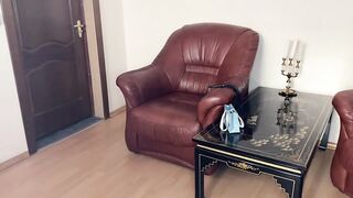 Stepmom offers stepson anal sex after catching him with her panties.