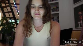 Slim very cute webcam teen with hot ass and tits