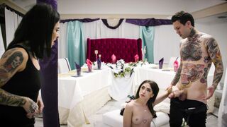 Youre getting sucked off by my stepsister on our weddingday?