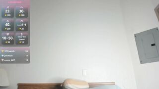 Petite natural huge tits and big ass hairy blonde milf show