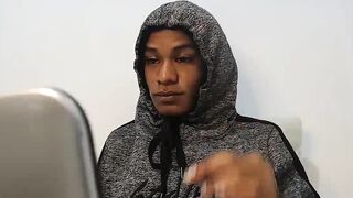 Skinny very pretty cute ebony teen trans web solo