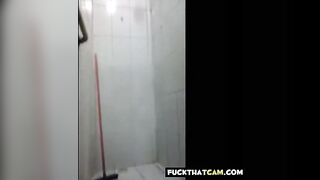 Big-Titted Brazilian Beauty's Shower Show