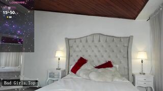 Perfect natural big boobs and big ass stocking cute milf