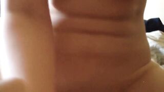 Mature Blonde Enthusiastically Rides in POV Video