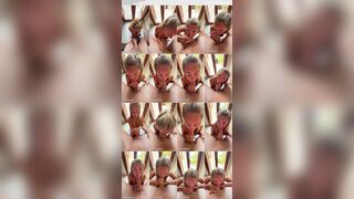 Bonnie Blue pregnant blowjob