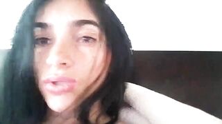 Natural big tits hot slim teen closeup big nipples play