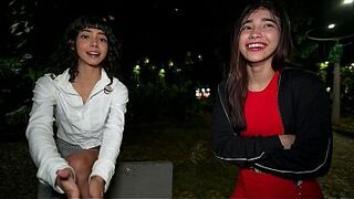 We Met Her In A Park And Made Her Join A Threesome