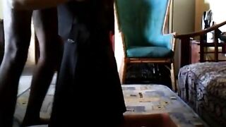 Interracial Amateur Video: Asian Enjoys Black Partner's Moves