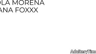 Female Ebony Boss Ana Foxxx Sucks Her Trans Employee Lola Morena's Cock