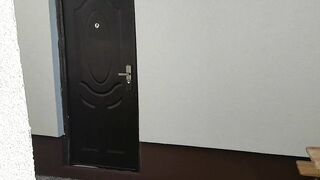 Stepson secretly fucks big-titted blonde stepmom outdoors