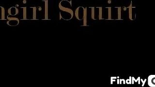 Camgirl Squirts on Webcam to Erotic Music