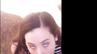 Real Amateur Outdoor Blowjob