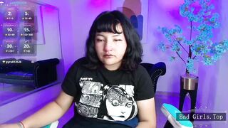 BBW natural big tits pretty webcam asian teen