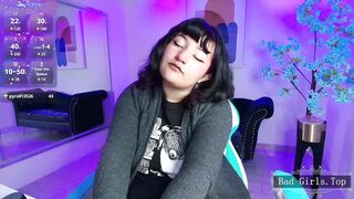 BBW natural big tits pretty webcam asian teen