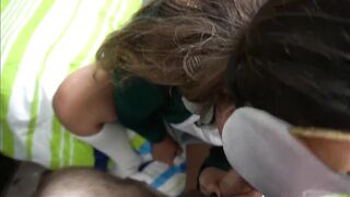 Big-Ass Latina Schoolgirl Begs for Rough Anal