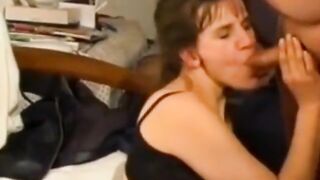 Cum Swallowing Amateur's Play With Old Master