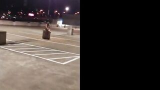 Public Blowjob with a Sexy Amateur Milf Mom