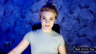 Pretty natural big boobs slim petite brunette web teen