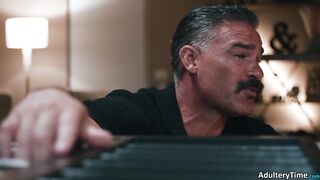 Teen Nina White Is Intrigued By Neighbor's Cage Sex Cory Chase & Charles Dera