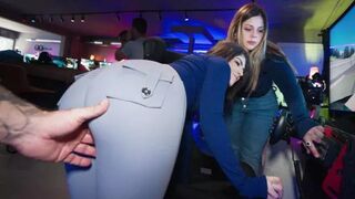 LetsPostIt - Kay Rhea - Getting Racy at the Arcade