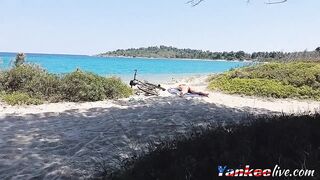 NAKED Sun Tanning Girl SPYCAM Video - SOLO Female