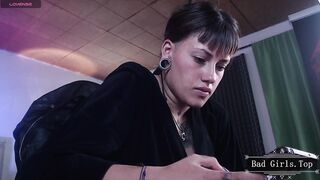 Tattooed slim very cute webcam amateur teen babe