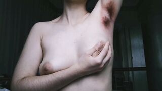 Big Tits Babe's Solo BDSM Show