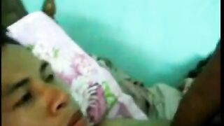 Amateur Asian Boy with a Mature Woman
