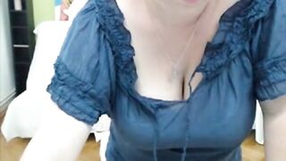 Russian BBW with Huge Tits on Webcam