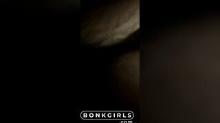 Bush Penetration Close-Up - Hairy Amateur Mature Girl POV