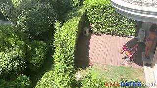 Big-titted MILF Neighbor Craves Rough Sex on the Couch